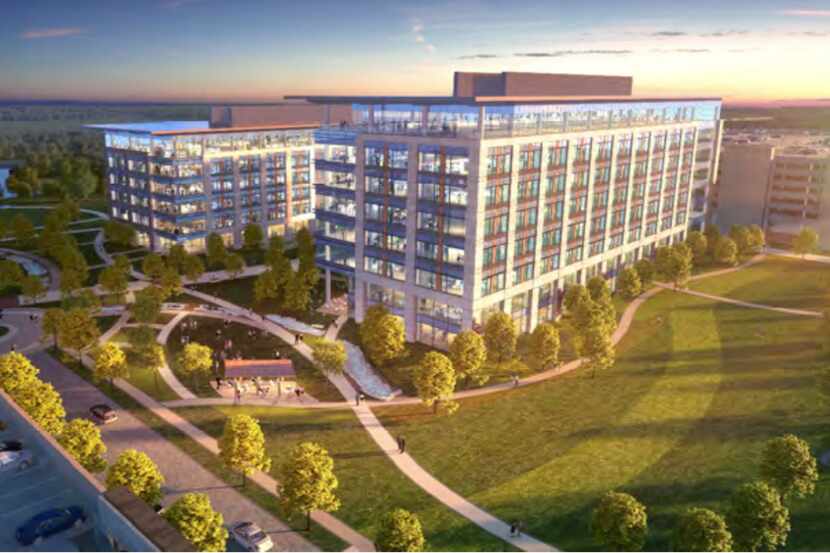 Charles Schwab is working on plans for two office buildings that would house thousands of...