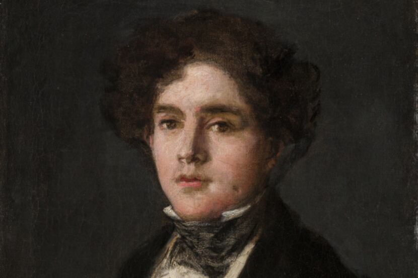 The portrait of Mariano Goya was painted in 1827.