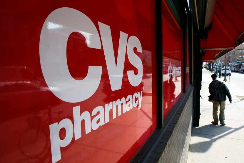 This March 25, 2014, file photo, shows a CVS store in Philadelphia. Target announced Monday,...