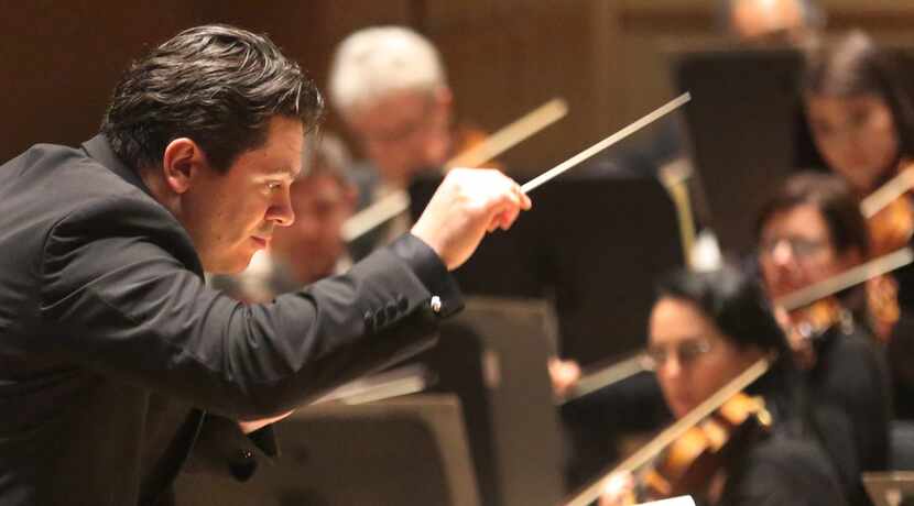 Guest conductor Cristian Macelaru leads the Dallas Symphony in the Rachmaninoff Piano...