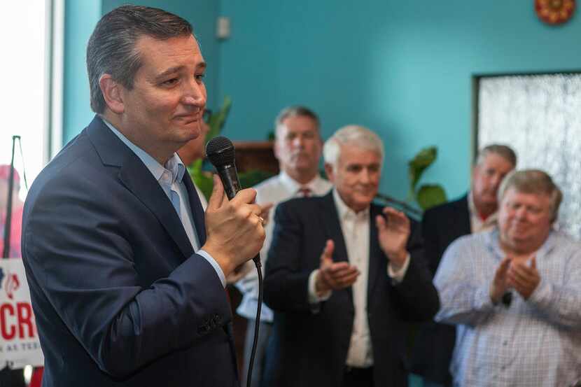 U.S. Sen. Ted Cruz, R-Texas, answered questions about his loyalty to President Donald Trump...