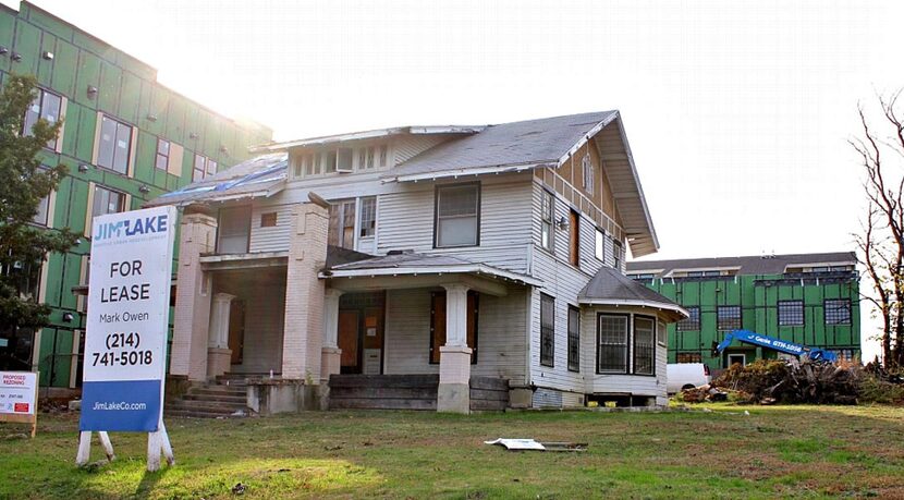 Here's a look at The Mayor's House, from the DMN files. It isn't an updated photo.