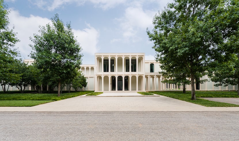 Built in the 1960s, the former Beck estate was designed by famed architect Philip Johnson.