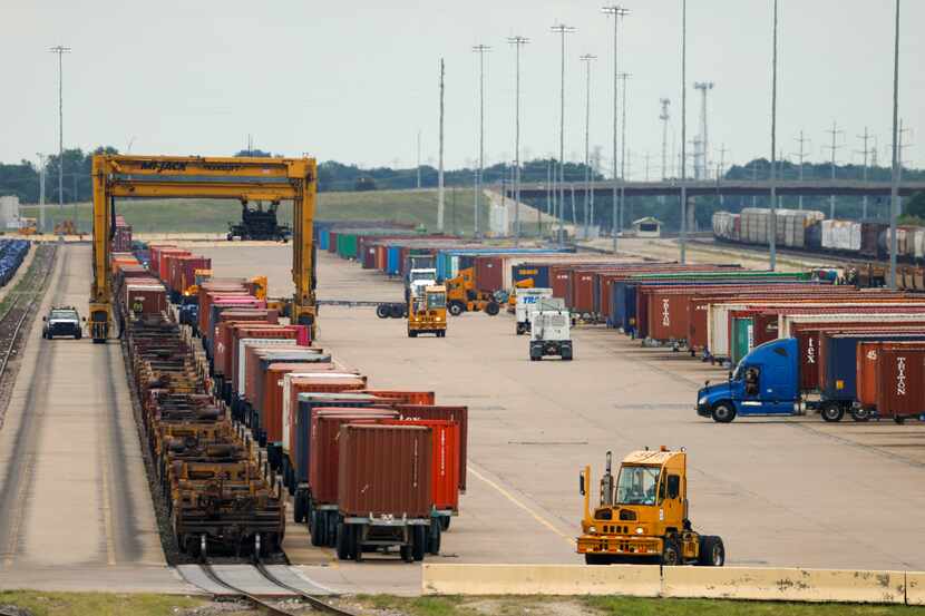 Union Pacific’s Dallas Intermodal Terminal in Hutchins is part of the International Inland...