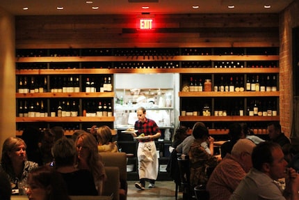 Veritas Wine Room is a cozy wine bar in East Dallas.