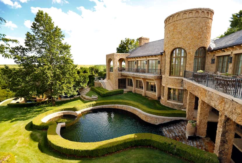 T. Boone Pickens' Mesa Vista Ranch in the Panhandle of Texas has a guest lodge, family house...