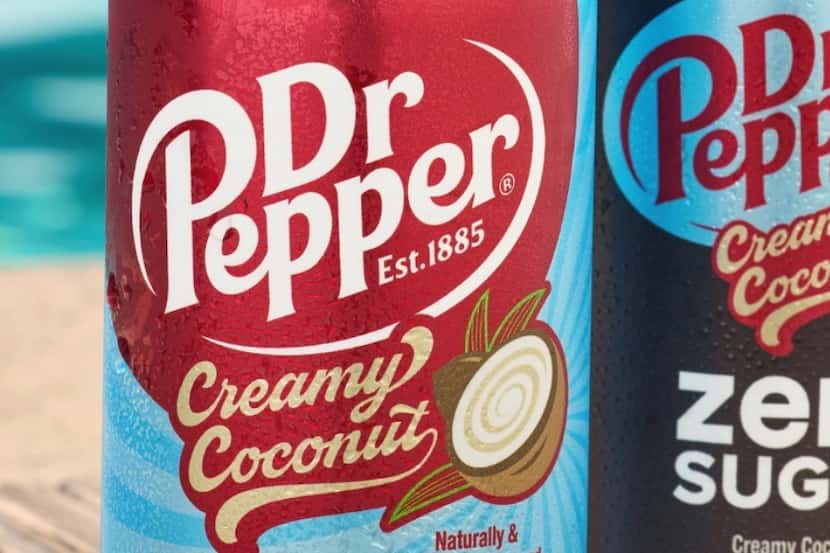 Dr Pepper presentó un nuevo sabor: crema de coco.