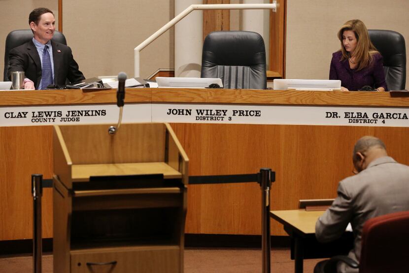 The seat of Dallas County commissioner John Wiley Price, of district 3, remains vacant...
