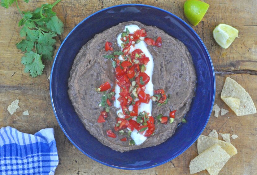 Easy Black Bean Dip 