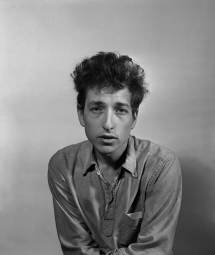 Bob Dylan in New York in 1963. Dylan was awarded the Nobel Prize in Literature on Oct. 13,...