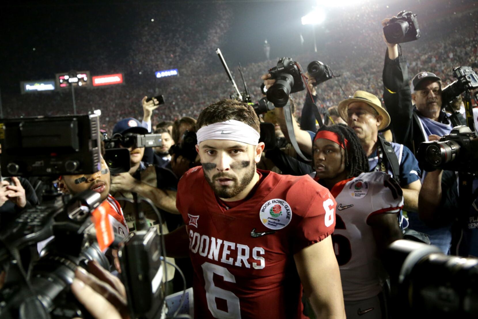 Wolf: Oklahoma QB Baker Mayfield not great in a great game – Pasadena Star  News