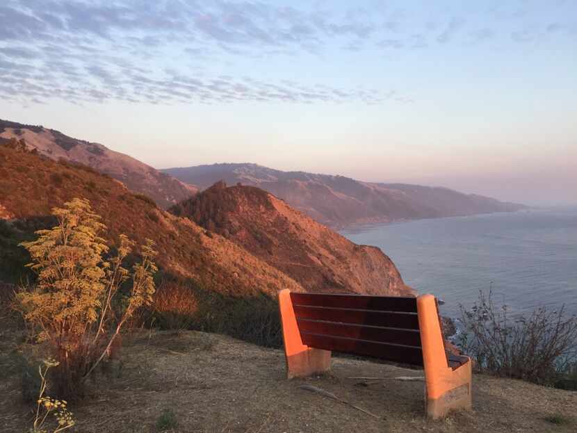 Take in the beautiful vistas while  walking at New Camaldoli Hermitage in Big Sur, Calif.