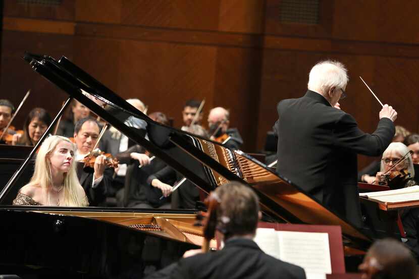 Conductor Edo de Waart leads the Fort Worth Symphony Orchestra in Rachmaninoff's Third Piano...