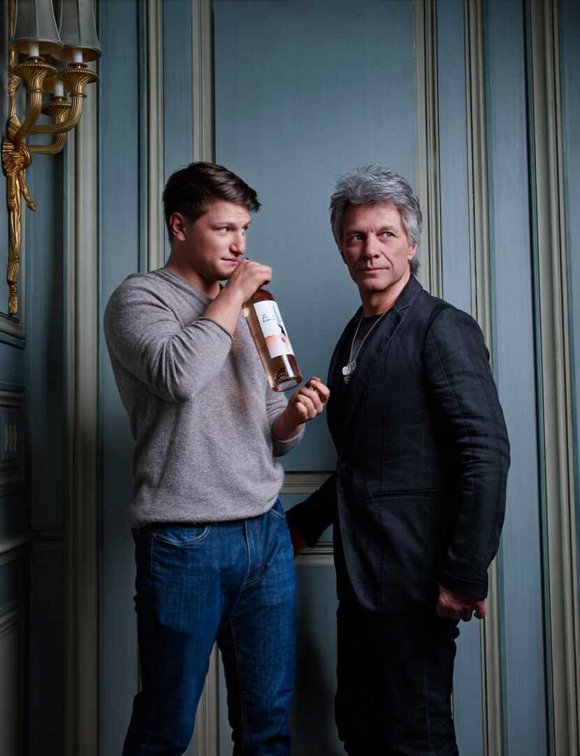 Hampton Water is a new line of rose wine created by Jon Bon Jovi and his son,  Jesse Bongiovi.