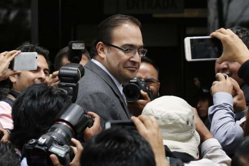 El exgobernador Javier Duarte enfrenta denuncias por corrupción en México. (MARCO UGARTE/AP)

