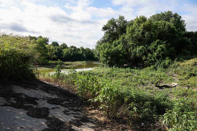 During a hike south from Military Parkway, one of the views from what will become the second...