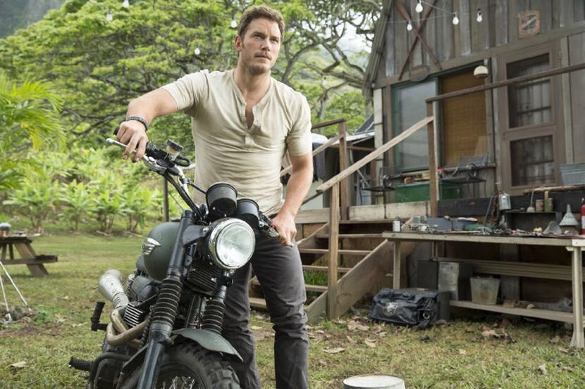 Chris Pratt stars in the highly-anticipated "Jurassic World," which comes out June 12.
