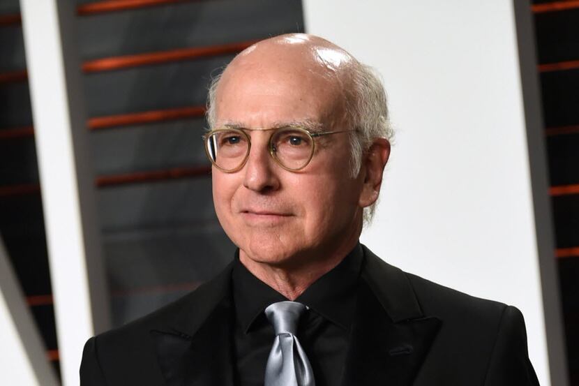 In this Feb. 28, 2016 file photo, Larry David arrives at the Vanity Fair Oscar Party in...
