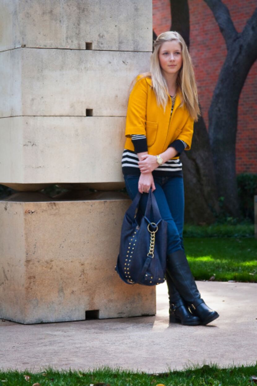 Shelby Foster, fashion editor of SMU’s "The Daily Campus," says college students are...