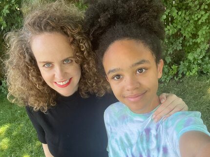 Mary MacCarthy and her daughter, who are pursuing a discrimination lawsuit against Southwest...