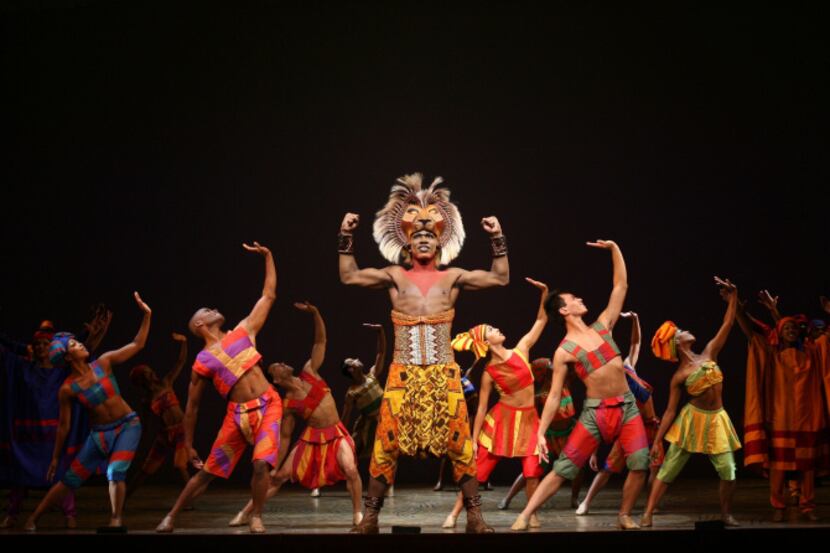 Dashaun Young plays Simba in the touring production of "The Lion King," which will be at...