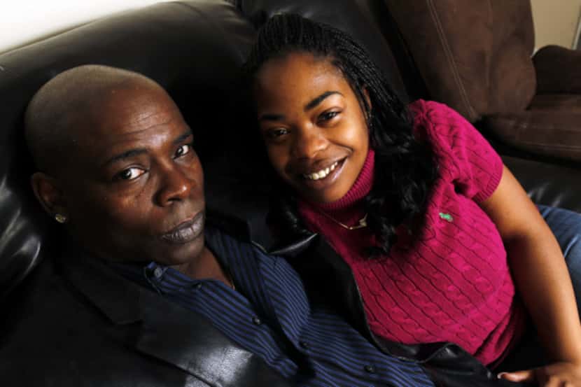 Charles Chatman and Tishia Jones live modestly, taking walks, going to movies and taking...