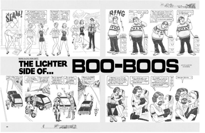 "The Lighter Side of Boo Boos" A sample from MAD's Greatest Artists: Dave Berg -- Five...