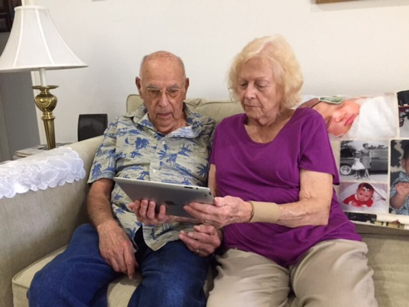 John and Dolly Blumn of Garland complained about Frontier's first year of service.