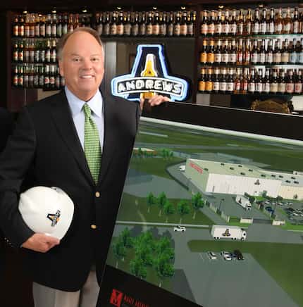 Barry Andrews, the co-founder of Texas alcohol distributing giant, Andrews Distributing,...