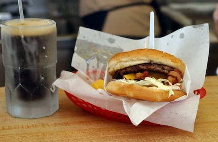 A cheeseburger and a frosty mug of root beer: That's the order at Dairy-Ette in East Dallas.