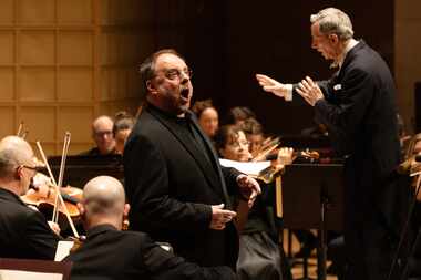 Baritone Matthias Goerne performs Mahler's 'Des Knaben Wunderhorn' with the Dallas Symphony...