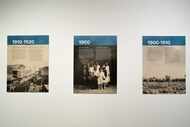 The "Life and Death on the Border" gallery at the University of Dallas on June 28, 2024. The...