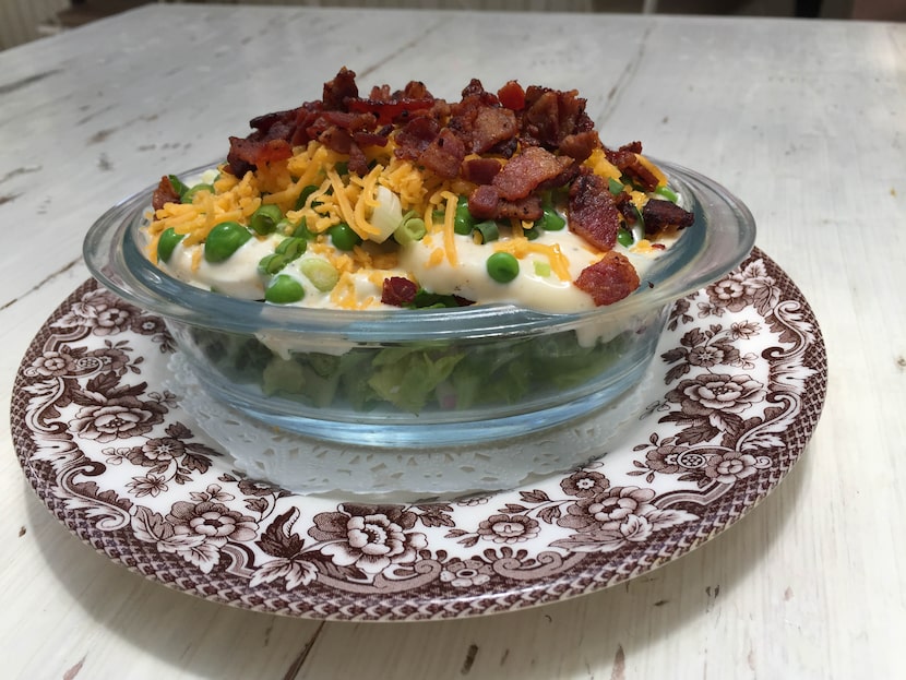 Grandma's layered salad at Sissy's Southern Kitchen and Bar