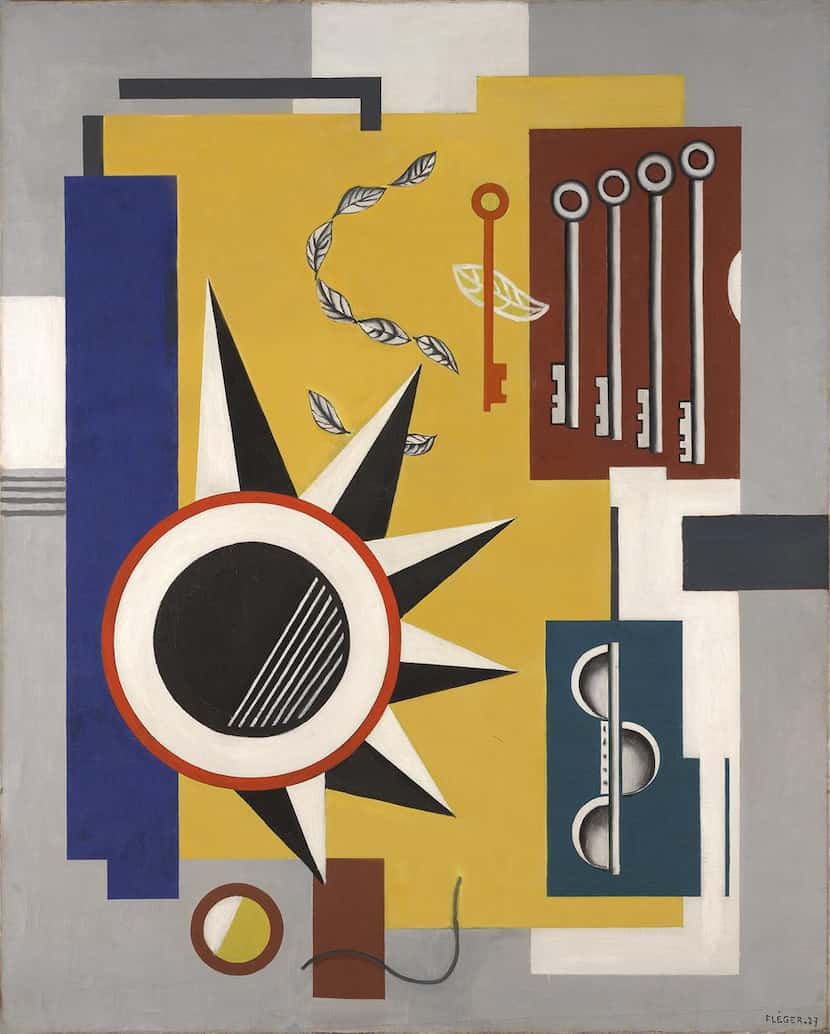 
Fernand Léger’s Composition No. 1, 1927, is in the Nancy Lee and Perry R. Bass collection...