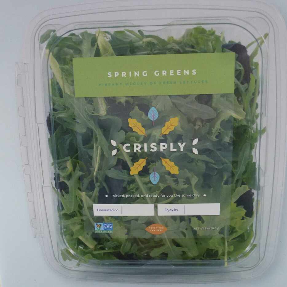 Here's what the Eden Green Crisply packaging will look like at Walmart, which begins selling...