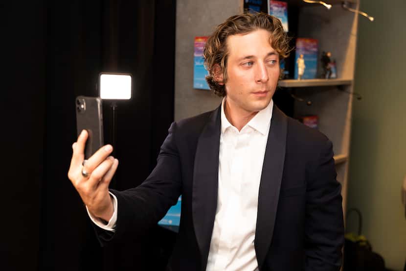 Jeremy Allen White at the Backstage Creations Giving Suite benefiting the Television Academy...