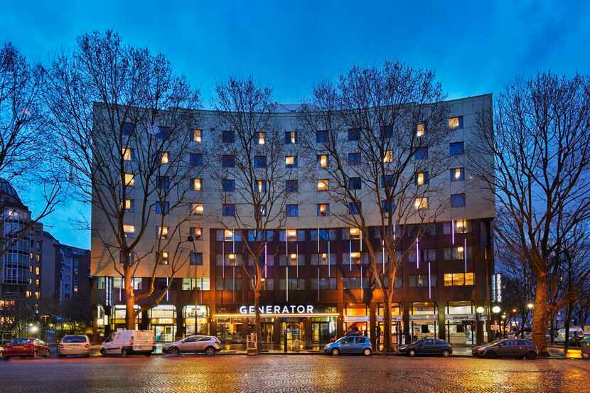 Generator Paris,  which offers easy-on the-wallet lodging, is housed in renovated insurance...