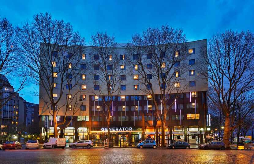 Generator Paris,  which offers easy-on the-wallet lodging, is housed in renovated insurance...