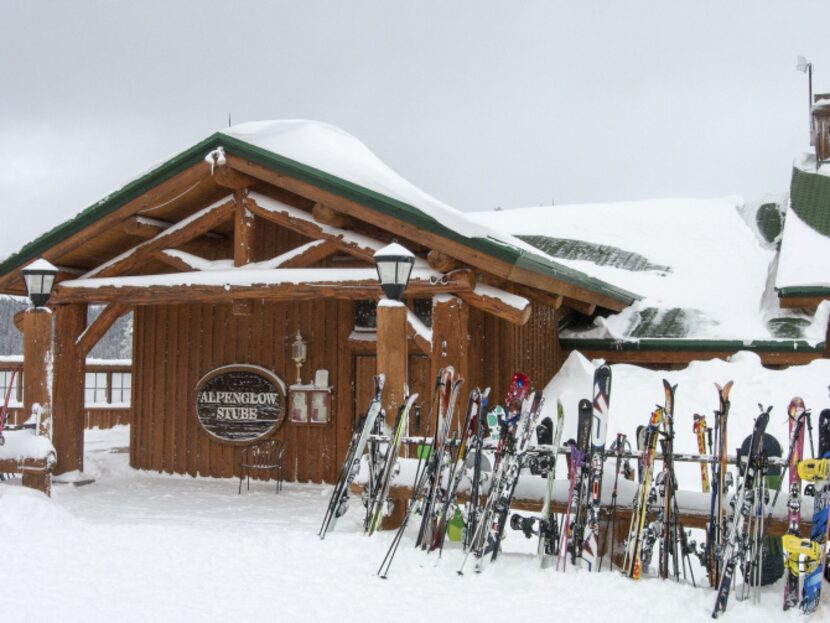 The Alpenglow Stube, located 11,444 feet above sea level on Keystone's North Peak may be the...