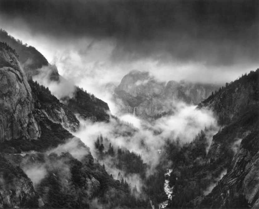 
Images by Alan Ross, including Bridalveil Fall in Storm, Yosemite, 1974, are on display at...