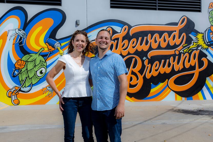 Brenda Busch and Wim Bens co-own Lakewood Brewing Co.