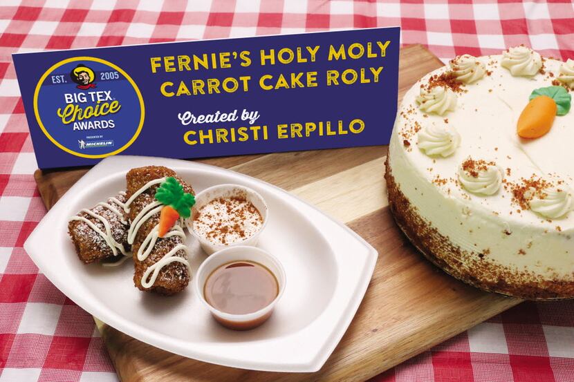 Fernie's Holy Moly Carrot Cake Roly