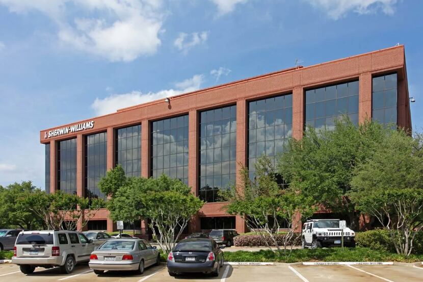 The Greenway Plaza office buildings are on Lakeside Boulevard in Richardson's Telecom Corridor.