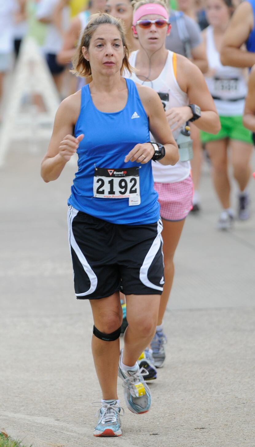 Brandy Mann begins the Hottest Half at Norbuck Park on Sunday, August 12, 2012    