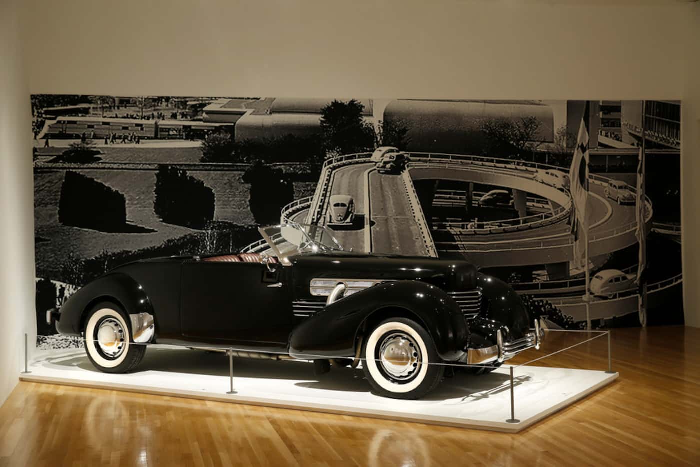 A 1937 Cord 812 Supercharged "Sportsman" Cabriolet Coupe in the "Cult of the Machine:...