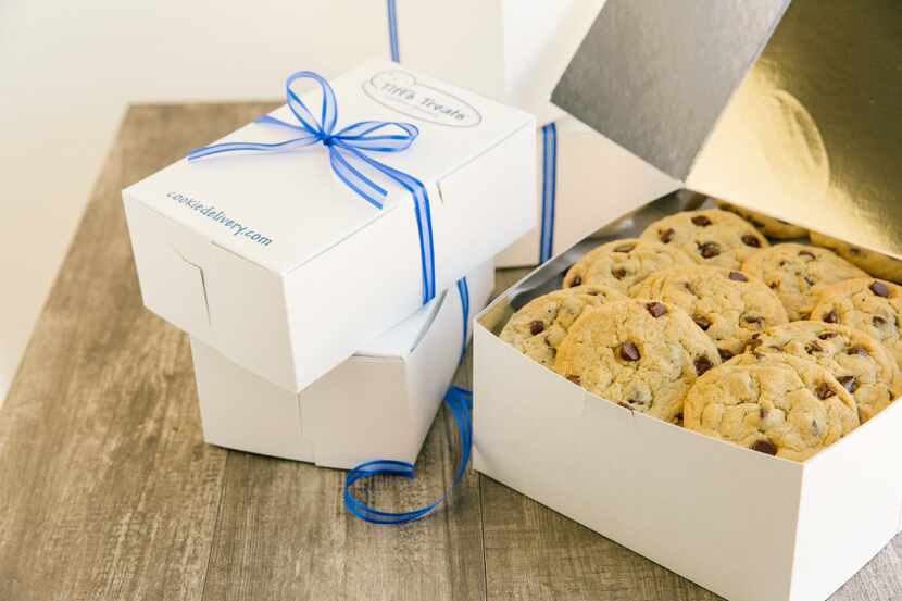 Leon Chen and Tiffany Taylor Chen, co-founders of Tiff's Treats, started the warm cookie...