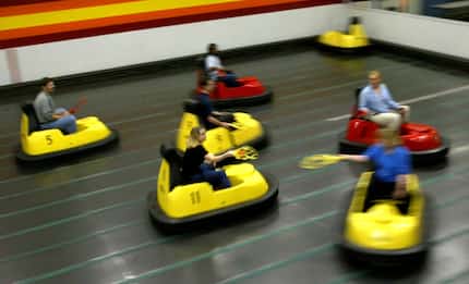 You can play Whirly Ball in Hurst or Plano.
