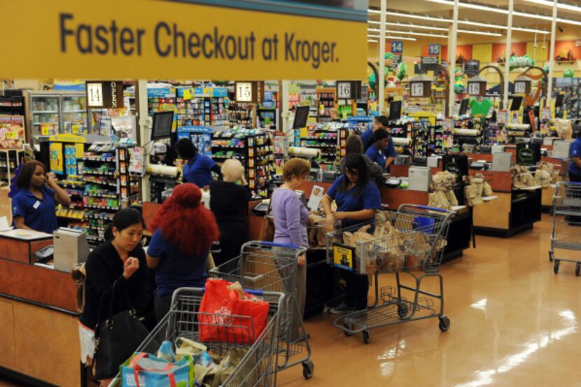 Shoppers in a Consumer Reports survey found checkout availability important, a trend Kroger...