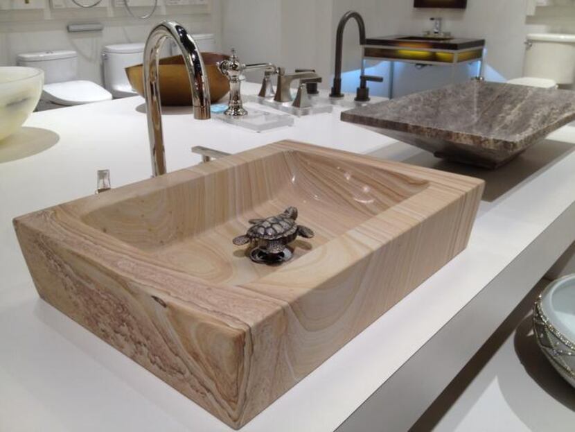 
A show-stopping sink has a turtle-shaped stopper at Pirch. Many displays are fully...