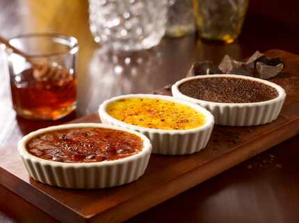 The gluten free crème brûlée is available in April and early June at Maggiano's.